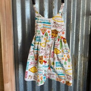 Adorable hawaiian dress 100%cotton